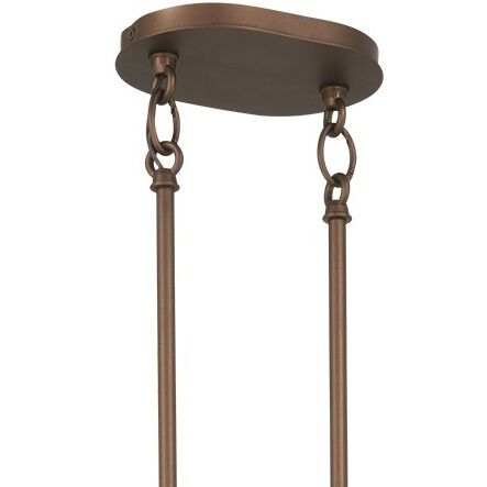 Buchanan 8 Light Hellenic Bronze Island Light Ceiling Light